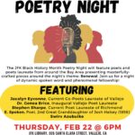JFK Black History Month Poetry Night