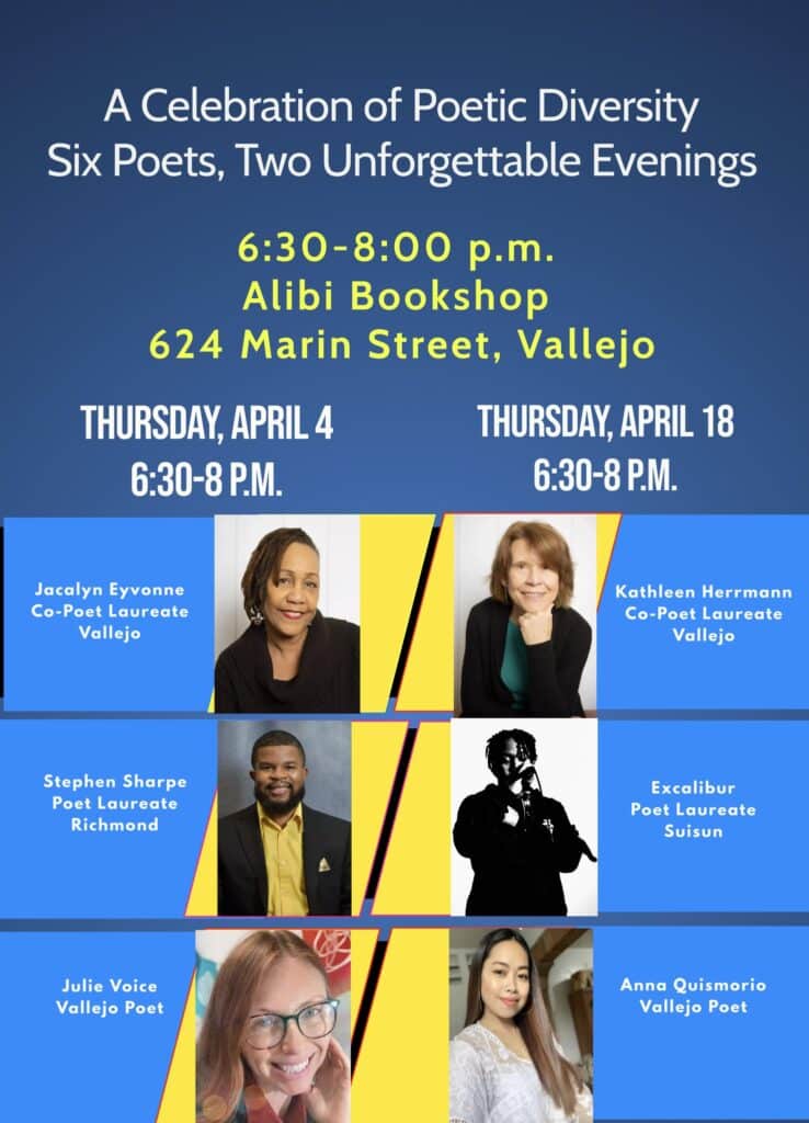 National Poetry Month at Alibi Bookshop