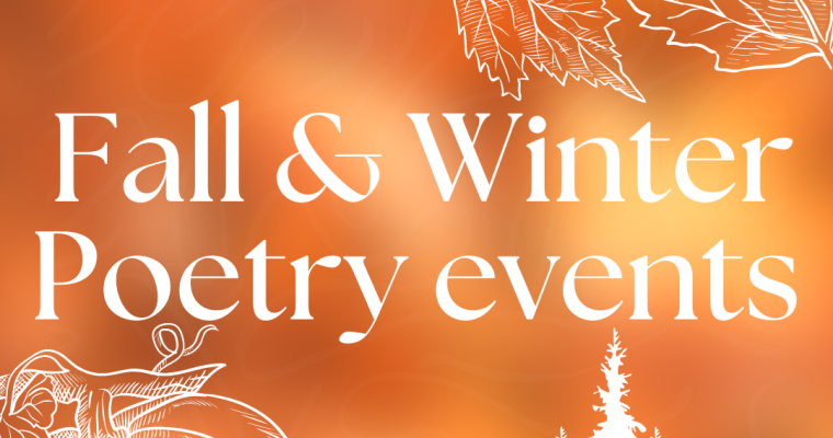 Fall & Winter Poetry Events in Solano County